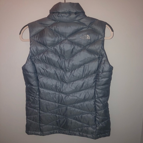 Light Blue NorthFace Vest - Picture 2 of 3
